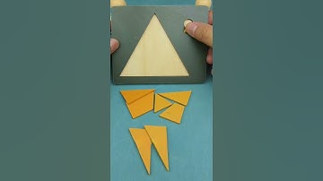 How to fit the small triangle without changing the puzzle