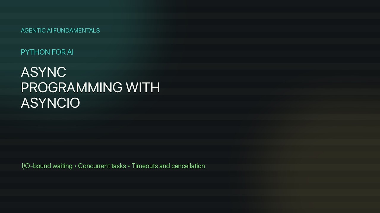 01.08 - Async Programming with asyncio