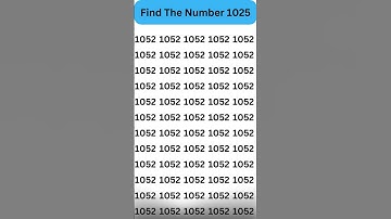Can You Find This Number? Math Mystery Unveiled! #feed #mathematics #opticalillusio #ytshorts