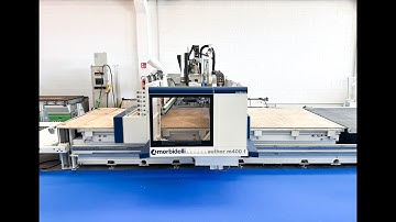 5 Axis Nesting Cell SCM Morbidelli Author M400 f