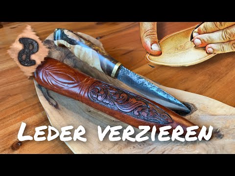 Video: Leder Selbst Prägen