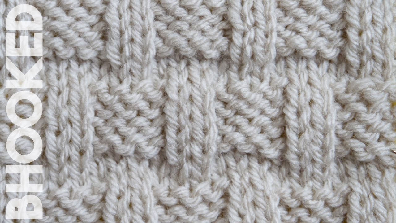 How To Knit The Basket Weave Stitch – Plus Free Pattern! – The