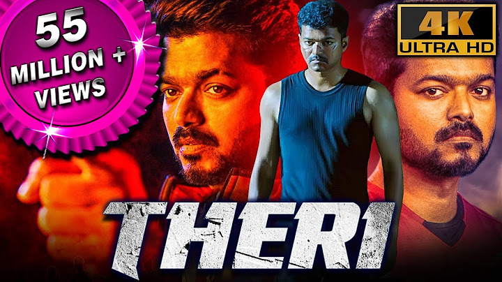 Theri (4K) - Thalapathy Vijay Blockbuster Action Thriller Movie |Samantha, Amy Jackson, Baby Nainika