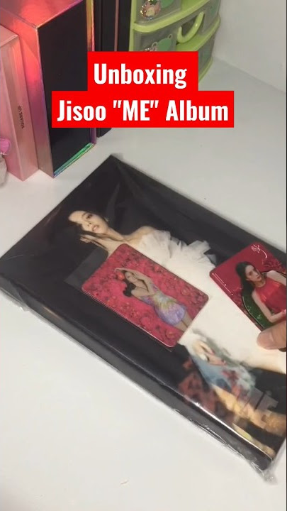 Unboxing Jisoo ME Album black ver. #jisoo#jisoosolo#unboxing#kpop#blackpink#shorts#fyp#blink#bpjisoo