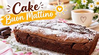 CAKE BUON MATTINO La Torta Soffice Perfetta per la Colazione
