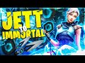 JETT TO IMMORTAL | Escaping Gold, This time without the sound of a Mechanical Keyboard