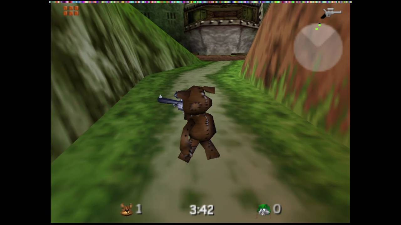 Conker's Bad Fur Day colors tediz vs side (n64) gameplay YouTube