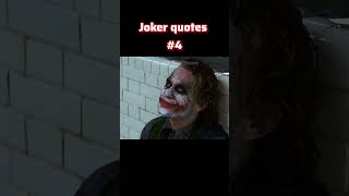 Joker quotes from the Dark Knight