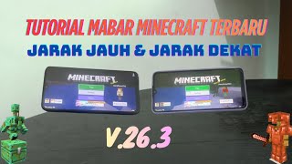 Tutorial Mabar Minecraft Terbaru jarak jauh dan jarak dekat V.26.3, No internet 