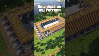 Medieval Market  Tutorial L Timelapse Build L minecraft