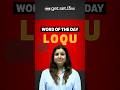 Loqu meaning | Loqu root word examples | #shorts #clat2025 #legalterm