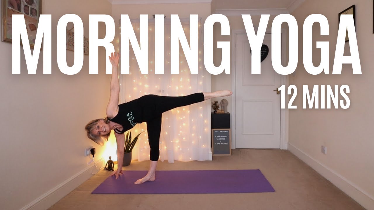 12-Minute Morning Yoga for Seniors & Beginners | Gentle Full Body Stretch