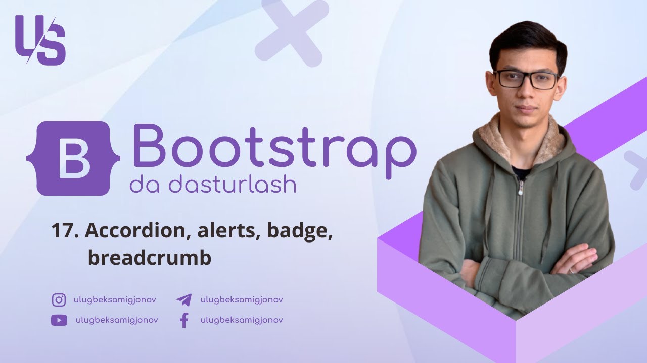 Accordion, Alerts, Badge, Breadcrumb