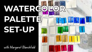 My Watercolor Palette Setup: Beginner Friendly System