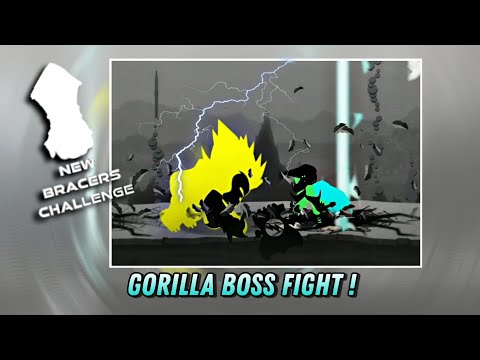 GORILLA BOSS FIGHT! - Stickman The Flash