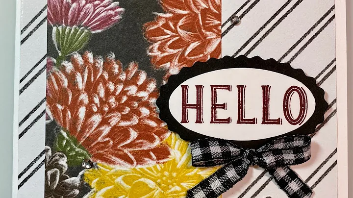 World Card Making Day 2022 Hello Harvest Card