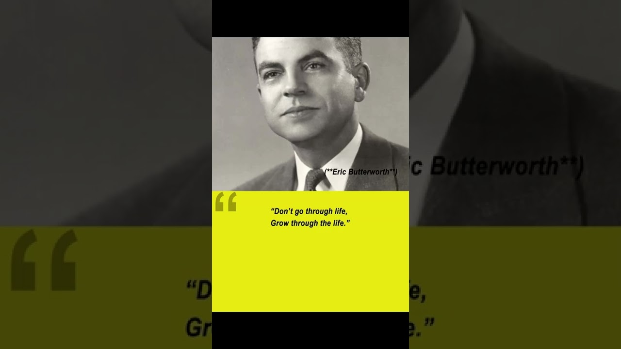 Don’t go through life, Grow through the life.|| 