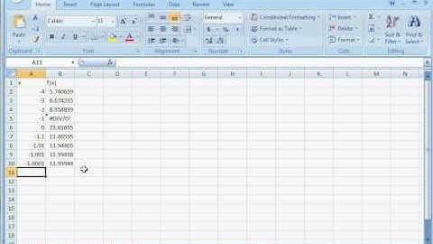 Limit Finding Video - Part 2