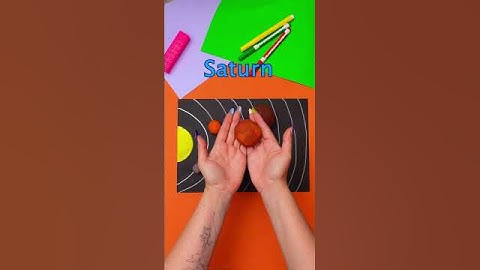 🪐 Make PLANETS with COLORFUL CLAY! #funnyvideo #diy