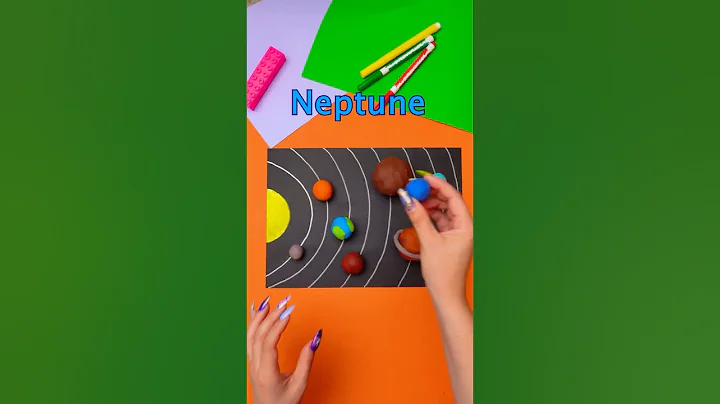 🪐 Make PLANETS with COLORFUL CLAY! #funnyvideo #diy