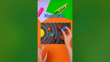 🪐 Make PLANETS with COLORFUL CLAY! #funnyvideo #diy