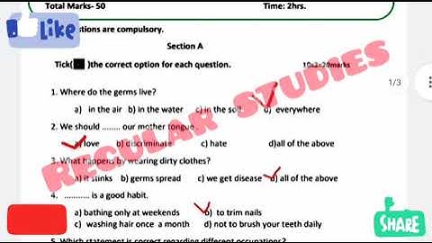 Class 5Th welcome life (ਸੁਆਗਤ ਜਿੰਦਗੀ) real paper leaked | Term- 2 class 5th paper with solutions