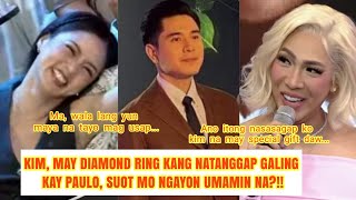 VICE GANDA NAPA-REACT SA SPECIAL NA REGALO NI PAULO AVELINO KAY KIM CHUI DIAMOND RING GRABE NA TO!