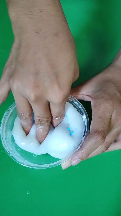 BIKIN SLIME WARNA BIRU 🔵 REQUEST PARA NETIZEN ❤ #slime