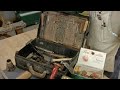 Upholsterer’s tool kit or treasure chest?