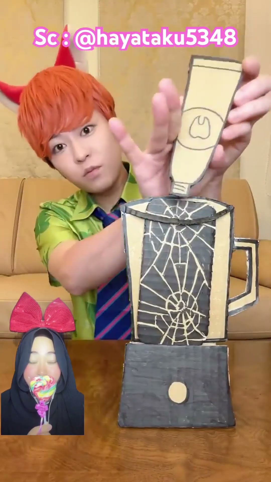 BENERIN HP PECAH PAKAI BLENDER⁉️ Memangnya Bisa ? @hayataku5348 #shorts #funny #dubbing