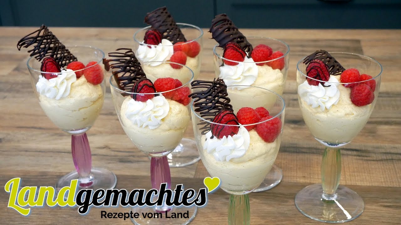 Bayerische Creme Rezept Bayrisch Creme - YouTube