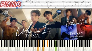 Who am I Ost.F4 Thailand - หัวใจรักสี่ดวงดาว - BRIGHT WIN DEW NANI : Piano Cover & Tutorial