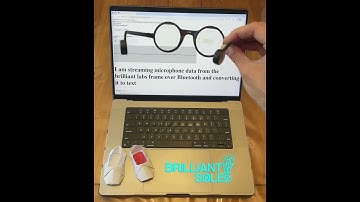 Running Whisper on Smart Glasses | Brilliant Sole SDK