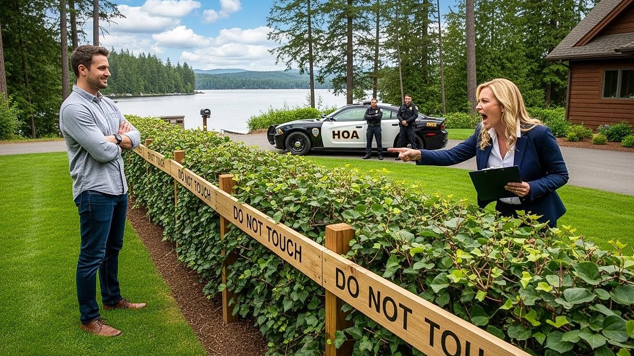 They Denied My Fence Permit for Aesthetics, So I Planted Poison Ivy Hedges and Put Up Do Not Touch!