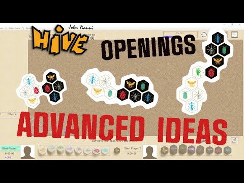 How to play Hive Openings - Advanced Ideas