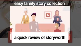 Gather Your Family Stories - A Quick Review of StoryWorth - Partner this with your photo estate!