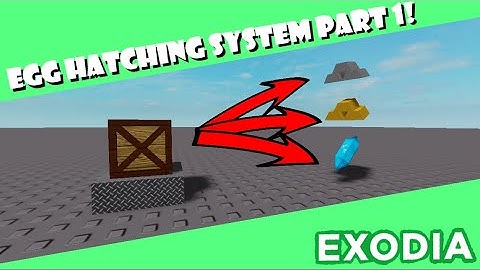 How to make an Egg Hatching System PART 1! - Roblox Studio Tutorials