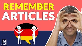 🇩🇪 Trick to Remember German Articles | German for Beginners | Marcus´ Language Academy