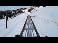 Riding the outlaw Mountain Coaster in Steamboat Colorado