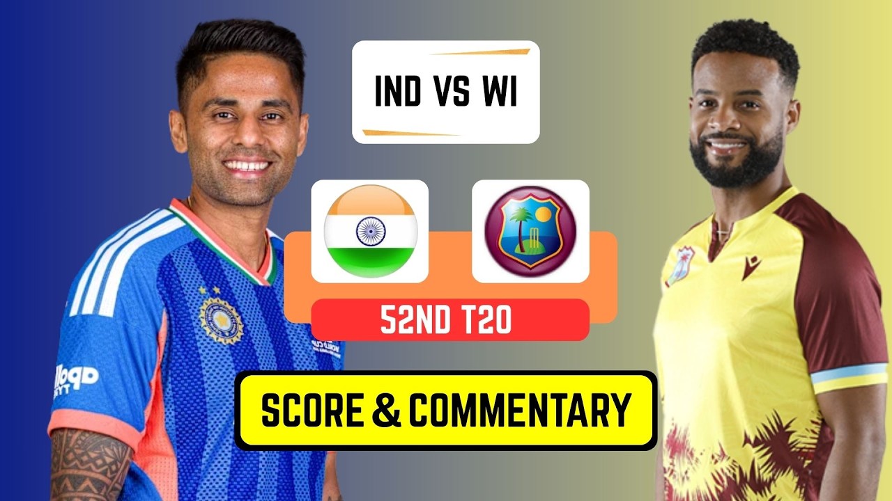 🔴 Live: India Vs West Indies Live Match Today | IND vs WI Live Score & Commentary | T20 World Cup