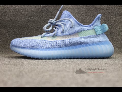 blue water yeezy 350