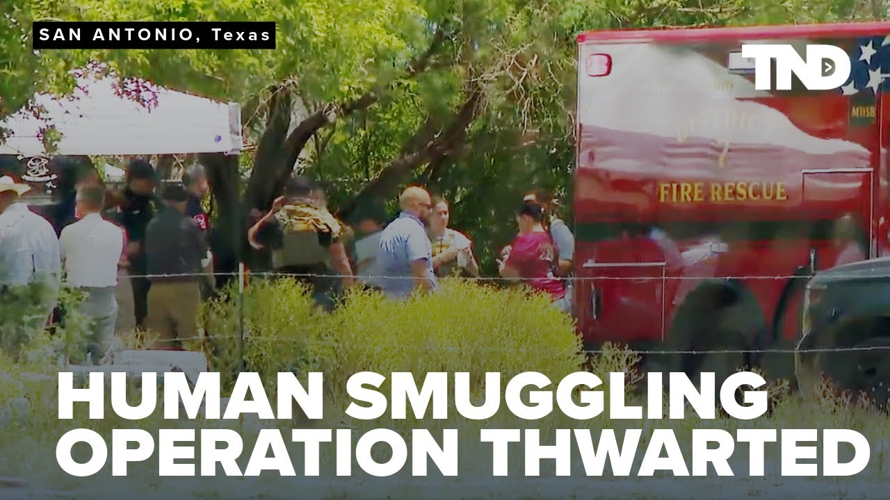 'Cartel related' human smuggling operation thwarted in Texas - YouTube