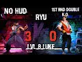 Street Fighter 6 Ryu Vs level 8 cpu no HUD