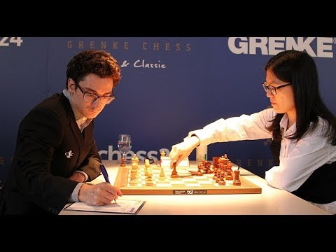 Marathon Game Between Fabinao Caruana Vs Yifan Hou