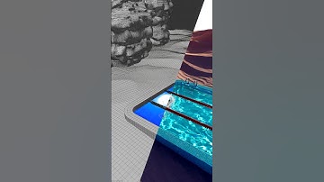 Process reel: Infinity Pool #digitalart #3drender #surreal #abstract #simulation