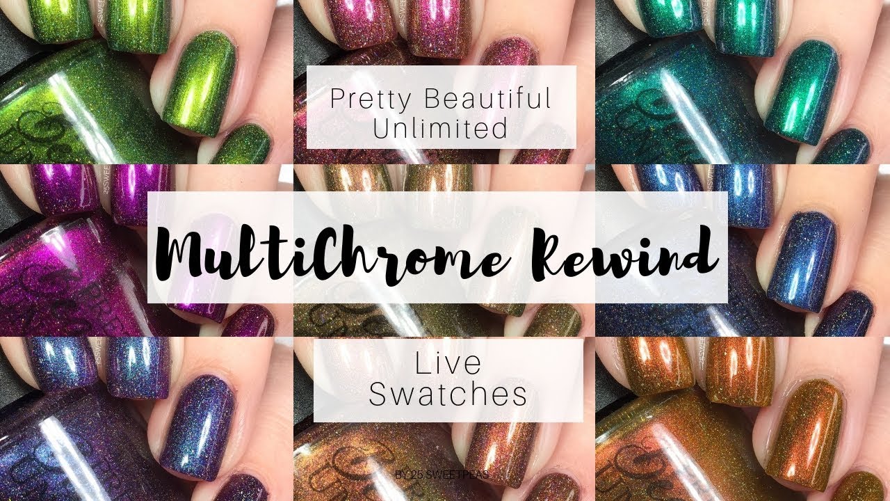 Pretty Beautiful Unlimited Multichrome Rewind Collection | 25 Sweetpeas