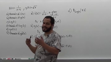 Domain of Functions and Composite Functions - BMCC(CUNY) MAT206.5/MAT206