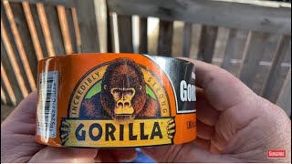 Ferro Rod Ignited Gorilla Tape Is A Great Emergency Fire Starter