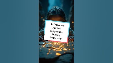 AI Decodes Ancient Languages History Unlocked!.