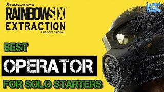 Rainbow Six Extraction TIPS Best SOLO OPERATOR for beginners.